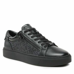 Sportcipők Calvin Klein Low Top Lace Up W/Zip Mono HM0HM01059 Fekete kép