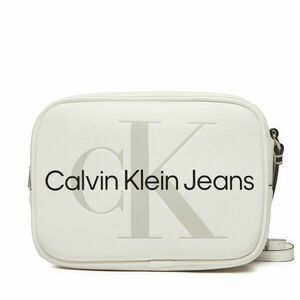 Táska Calvin Klein Jeans Sculpted Camera Bag18 Mono K60K610275 Fehér kép