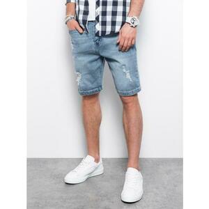 Férfi farmer rövidnadrág LAGIRA light denim kép