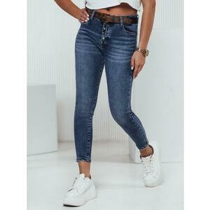 Női BUTTONFIT skinny farmernadrág nadrág kék kép