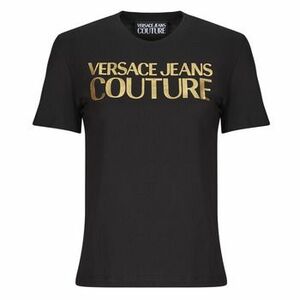 Rövid ujjú pólók Versace Jeans Couture 78HAHT01 kép