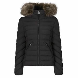 Steppelt kabátok Superdry FUJI HOODED FAUSSE FOURRURE kép