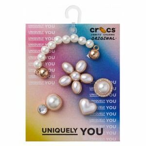 Cipő kiegészítők Crocs JIBBITZ Dainty Pearl Jewelry 5 Pack kép