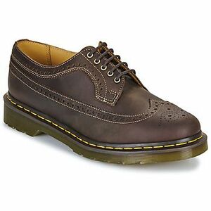 Oxford cipők Dr. Martens 3989 YS Dark Brown Crazy Horse kép