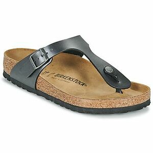 Lábujjközös papucsok Birkenstock Gizeh BF Metallic Black kép