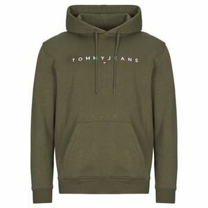 Pulóverek Tommy Jeans TJM REG LINEAR LOGO HOODIE EXT kép