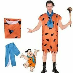 Flintstone Winifred Jelmez Felnőttek Férfi Vicces jelmez Buli / Este Álarcos mulatság Könnyű farsangi jelmez Lightinthebox kép