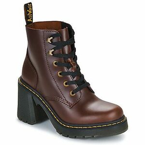 Bokacsizmák Dr. Martens Jesy Dark Brown Classic Pull Up kép