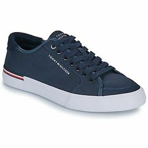 Rövid szárú edzőcipők Tommy Hilfiger CORE CORPORATE VULC CANVAS kép