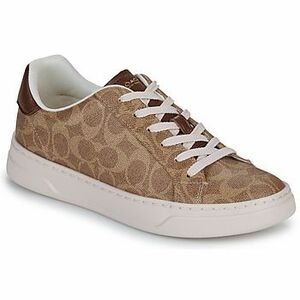 Rövid szárú edzőcipők Coach HIGH LINE SIGNATURE COATED CANVAS SNEAKER kép