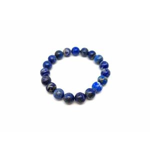 Lapis lazuli golyó karkötő A 9-10mm kép