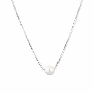 JwL Luxury Pearls JwL Luxury Pearls Akoya japán tengeri gyöngy ezüst nyaklánc JL0800 kép