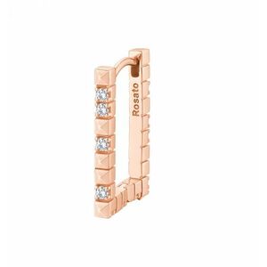 Rosato Rosato Modern bronz single fülbevaló Cubica RZCU64 - 1 db kép