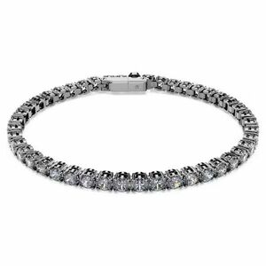 Swarovski Swarovski Karkötő szürke kristályokkal Matrix Tennis 5693928 19 cm kép