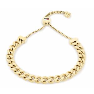 Tommy Hilfiger Tommy Hilfiger Bájos aranyozott karkötő Sliding Chains 2780776 kép