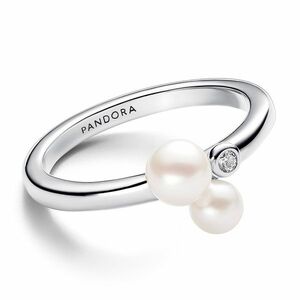 Pandora Pandora Ezüst gyűrű igazgyöngyökkel Timeless 193156C01 50 mm kép