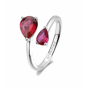 Brosway Brosway Ezüst nyitott gyűrű Passion Ruby Fancy FPR115 52 mm kép