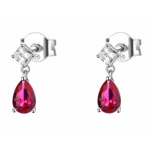 Brosway Brosway Ezüst lógó fülbevaló cirkónium kövekkel Passion Ruby Fancy FPR119 kép