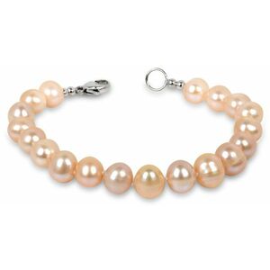 JwL Luxury Pearls JwL Luxury Pearls Lazac színű igazgyöngy karkötő JL0142 kép