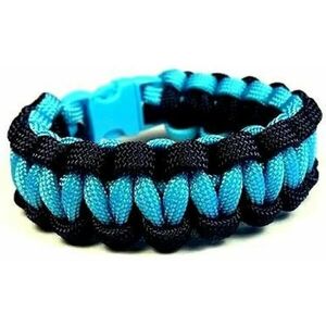 Cordell Cordell Paracord karkötő Fekete-kék M ( 18 - 19 cm ) kép