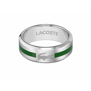 Lacoste Lacoste Eredeti férfi acél gyűrű Stencil 2040083 64 mm kép