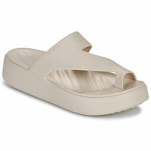 Papucsok Crocs Getaway Platform Toe Loop kép