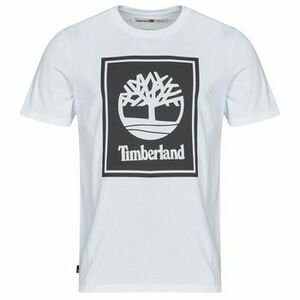 Rövid ujjú pólók Timberland STACK LOGO SHORT SLEEVE TEE kép