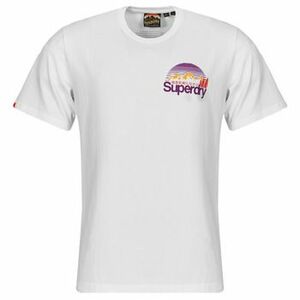 Rövid ujjú pólók Superdry LOGO GREAT OUTDOORS CHEST kép