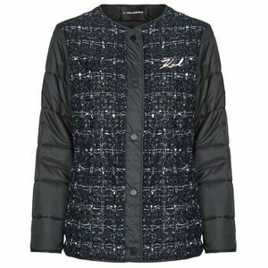 Steppelt kabátok Karl Lagerfeld BOUCLE SHORT PADDED JACKET kép