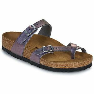 Papucsok BIRKENSTOCK Mayari BF Saffiano Iridescent Viola kép