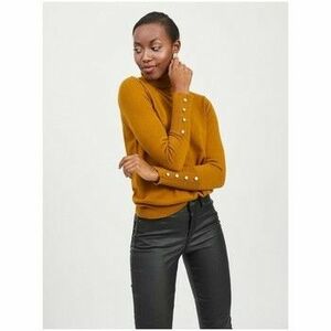 Pulóverek Vila Kuza Roll Neck Knit - Tapenade kép