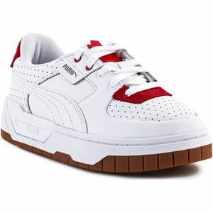 Rövid szárú edzőcipők Puma Cali Dream Heritage White / Gum / High Risk Red 384010-01 kép