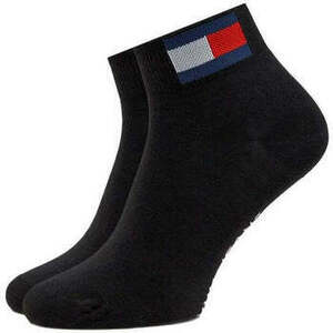 Zoknik Tommy Hilfiger Quarter Two Pack Flag Socks Black kép