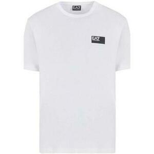 Pólók / Galléros Pólók Ea7 Emporio Armani Visibility Crew T-Shirt White kép