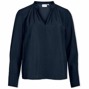 Blúzok Vila Top Milla L/S - Navy Blazer kép