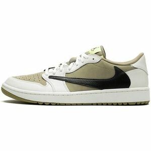 Divat edzőcipők Nike Air Jordan 1 Retro Low Golf Travis Scott Neutral Olive kép