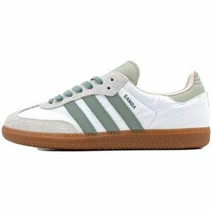 Divat edzőcipők adidas Samba OG Cloud White Silver Green kép