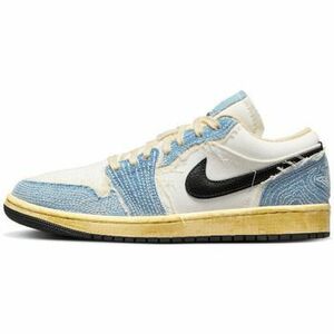 Divat edzőcipők Nike Air Jordan 1 Low SE WRMK Sashiko Denim kép