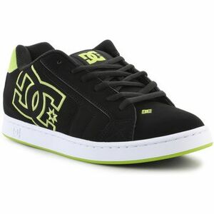 Deszkás cipők DC Shoes NET 302361-BL4 Black/Lime Green kép