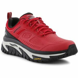 Rövid szárú edzőcipők Skechers Arch Fit Road Walker - Recon 37333-RDBK Red/Black kép