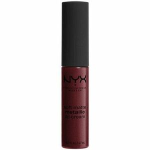 Rúzs Nyx Professional Make Up Soft Matte Metallic Cream Lipstick - Budapest kép