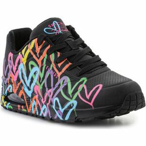 Rövid szárú edzőcipők Skechers Highlight Love 177981/BKMT Black/Multi kép