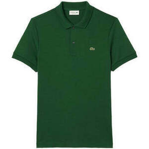 Pólók / Galléros Pólók Lacoste Regular Fit Cotton Pima Polo Shirt Pine Green kép