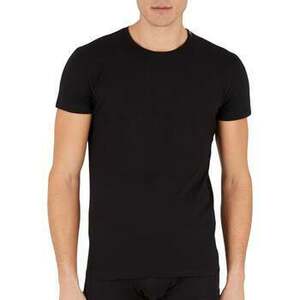 Pólók / Galléros Pólók Emporio Armani Iconic Lounge Stretch Piquet T-Shirt Black kép