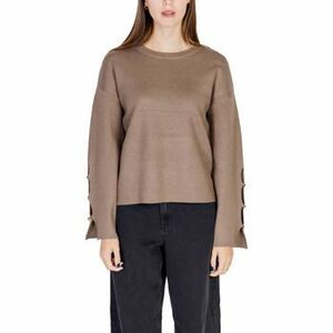 Pulóverek Vila VICASSIE L/S BUTTON DETAIL KNIT TOP/R 14098875 kép