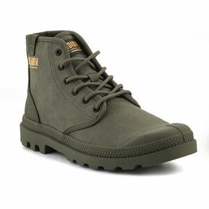 Magas szárú edzőcipők Palladium PAMPA HI COATED 74375-377-M Dusky Green kép