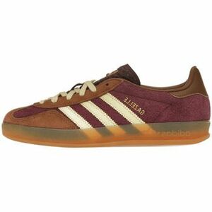 Divat edzőcipők adidas Gazelle Indoor Maroon Almost Yellow kép