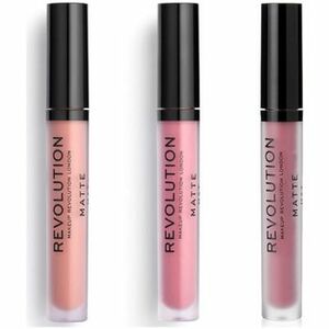 Szájfény Makeup Revolution Set of 3 Matte Lip Glosses - 106 Glorified / 116 Dollho kép