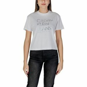 Rövid ujjú pólók Calvin Klein Jeans EMBROIDERED INSTITUTIONAL J20J224987 kép