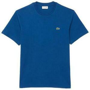 Pólók / Galléros Pólók Lacoste Classic Fit Cotton T-Shirt Globe Blue kép